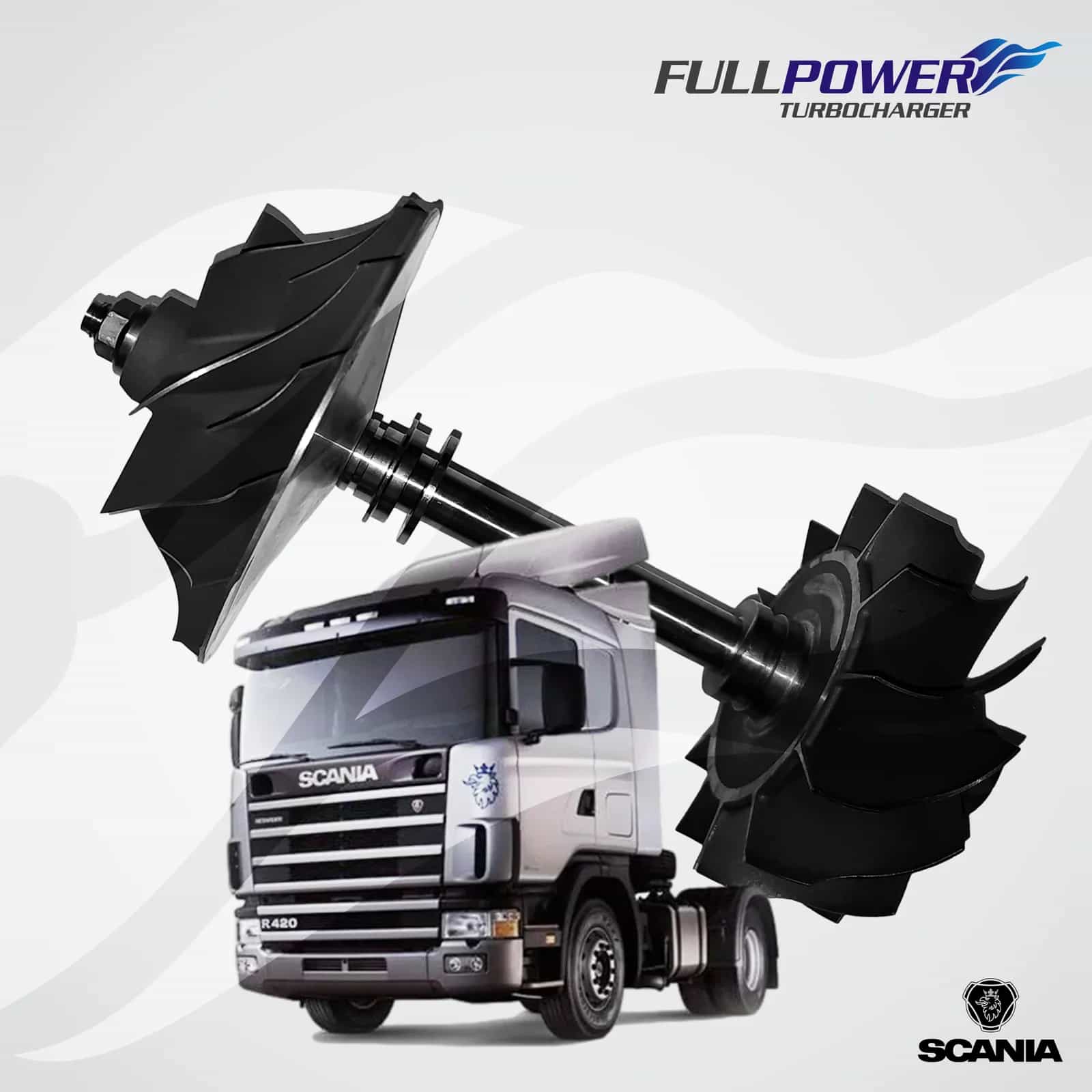 Eixo Rotor HX55 - SCANIA EVOLUTION - miniatura 7