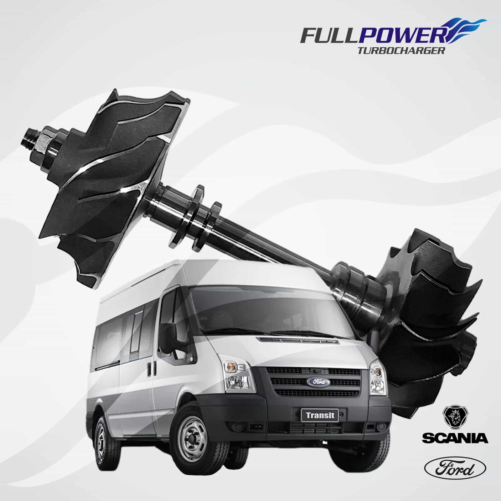 Eixo Rotor TD03 - TRANSIT - miniatura 7