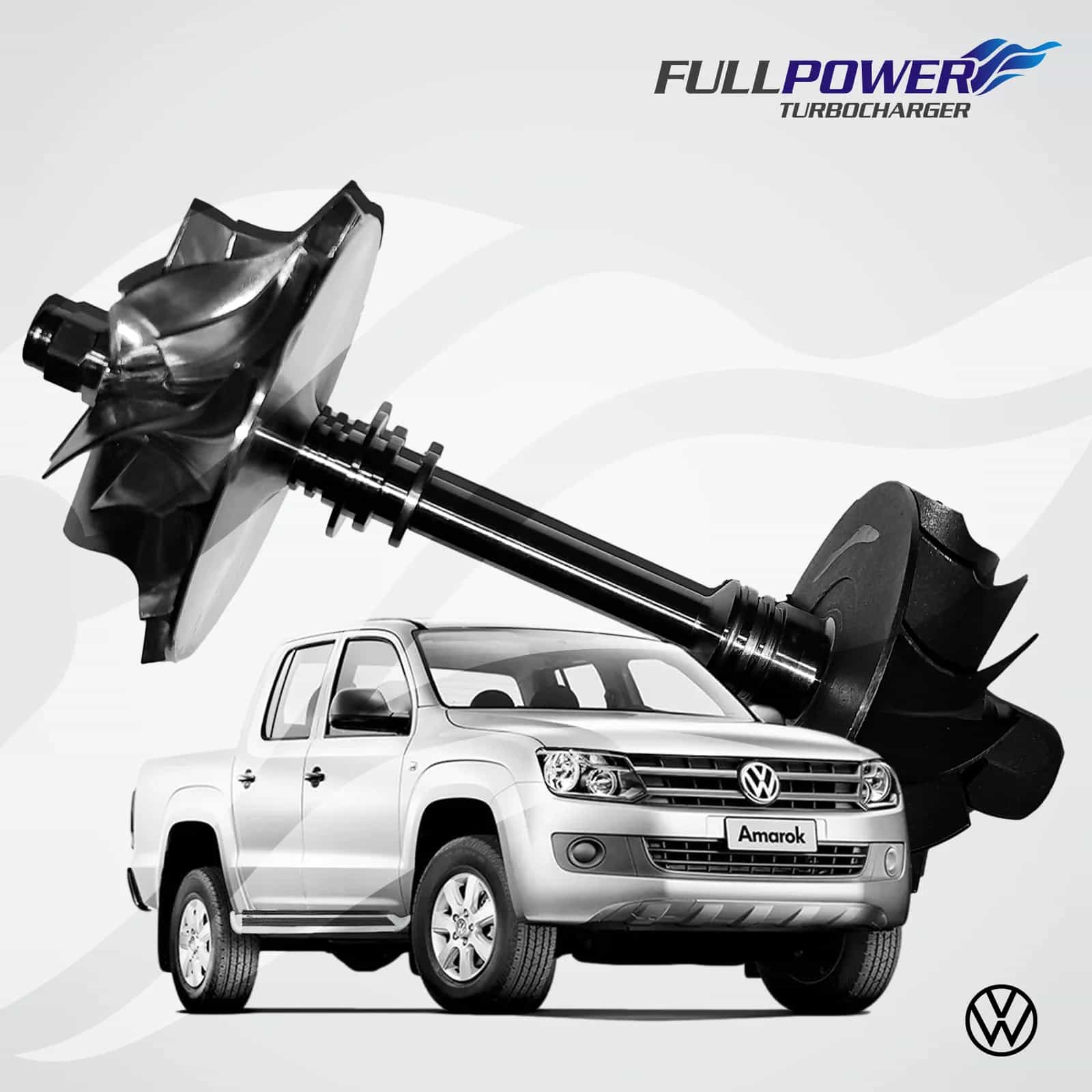 Eixo Rotor K04 - AMAROK VW BITURBO 180CV ( GRANDE) - miniatura 7