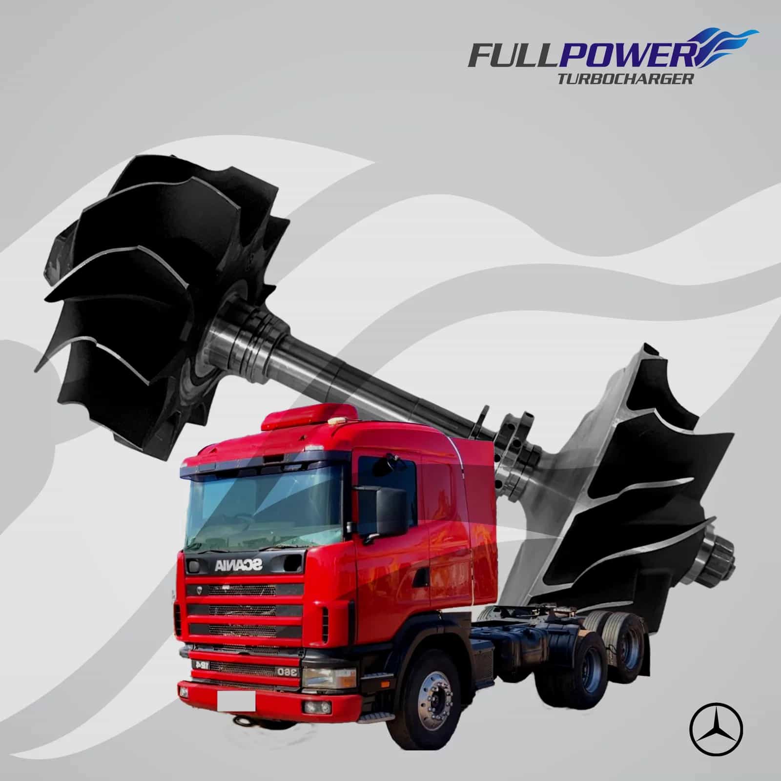 Eixo Rotor GT42 - SCANIA 124 - miniatura 5