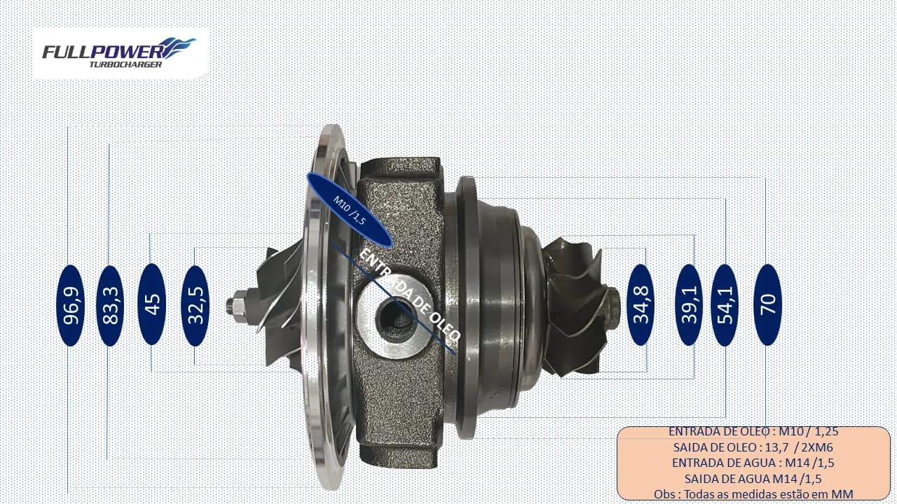 Desenho técnico de medidas - KT10 / KT101B - SPORTAGE - 1