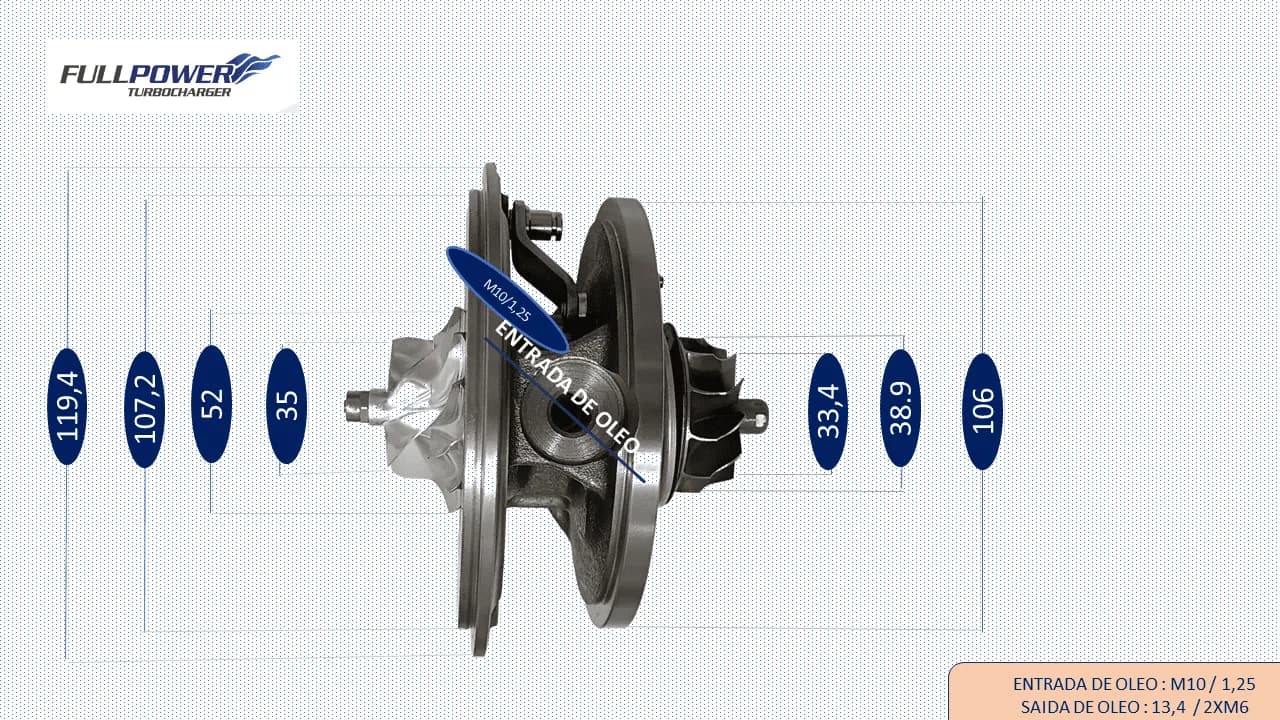 Desenho técnico de medidas - GTE1449KVZ FIAT TORO ULTRA 2.0 2022  EM DIANTE - 1