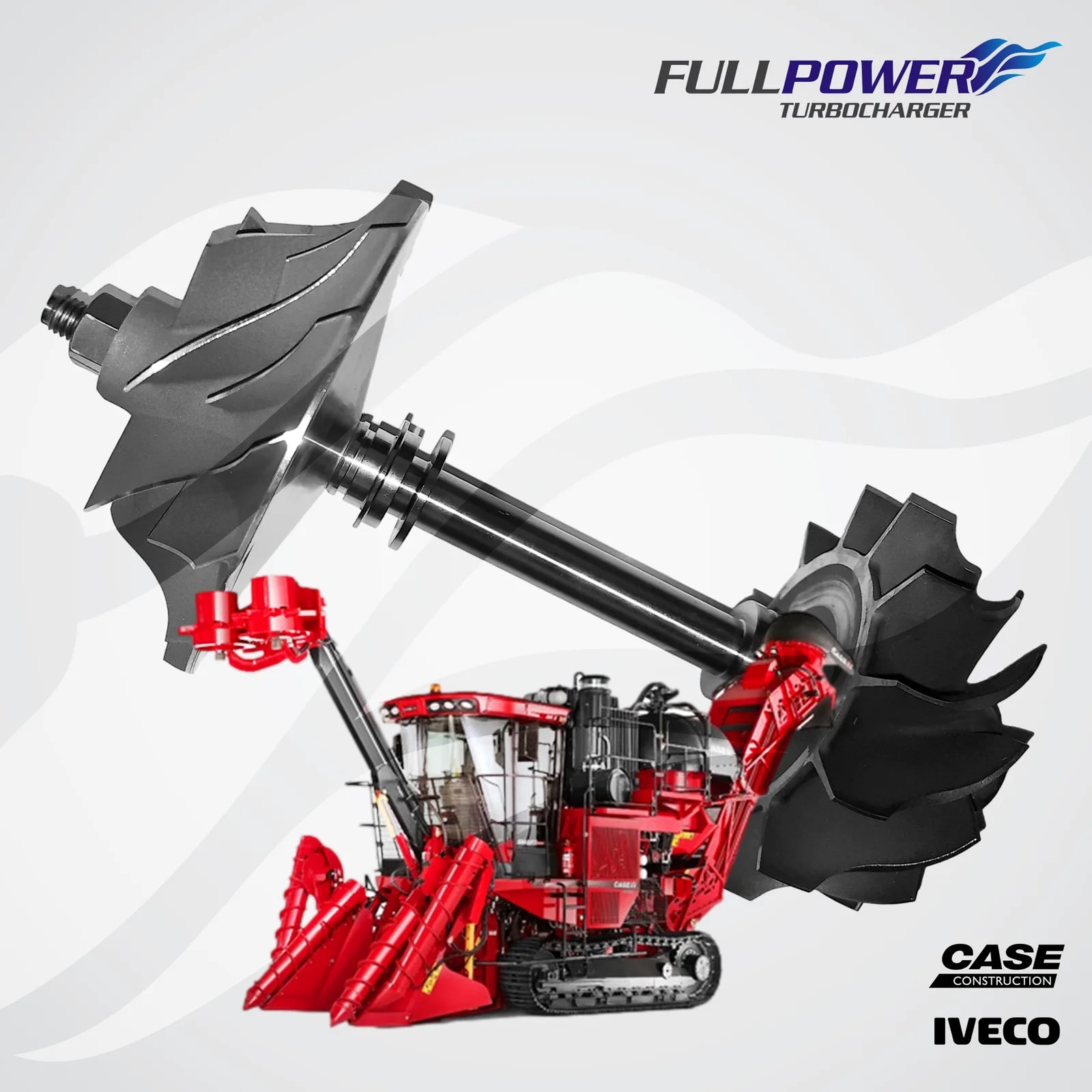 Eixo Rotor HX52 COLHEITADEIRA CASE - miniatura 7