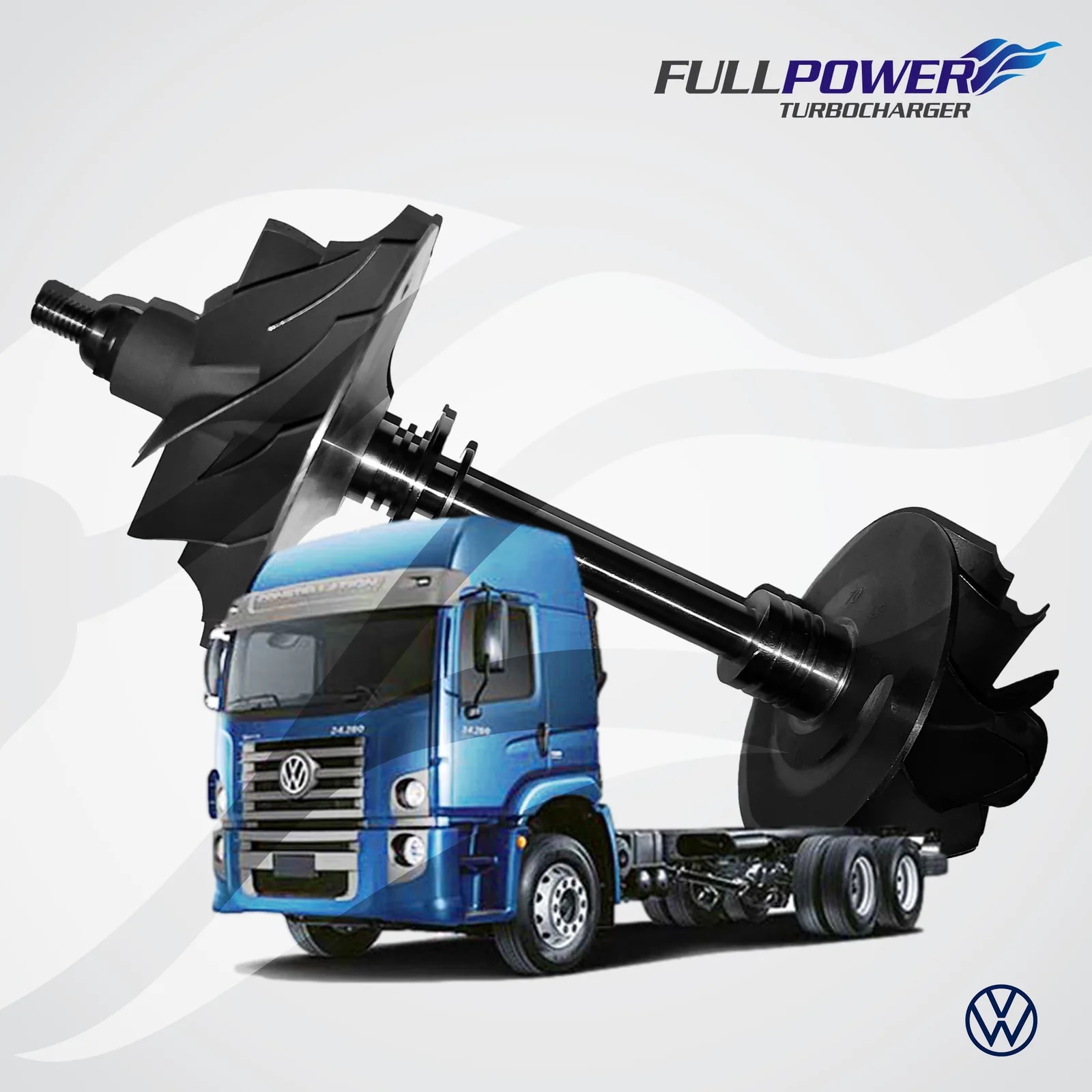 Eixo Rotor R2S (B2 ) - MAN VW 24.280 BI TURBO 6CILINDROS - GRANDE - miniatura 7
