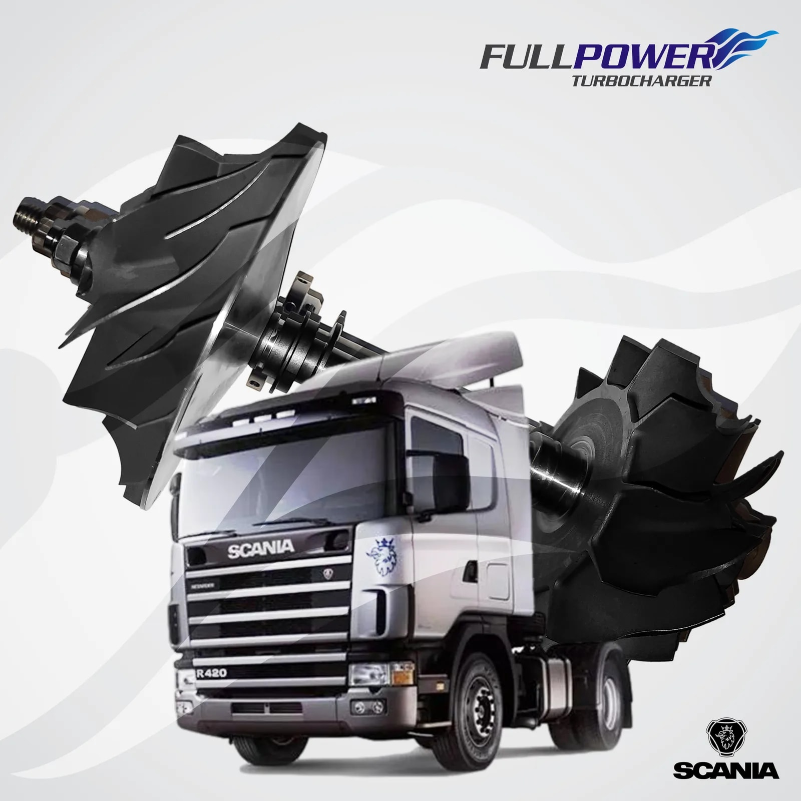 Eixo Rotor HX50 - SCANIA 124 COM BOMBA INJETORA - miniatura 7