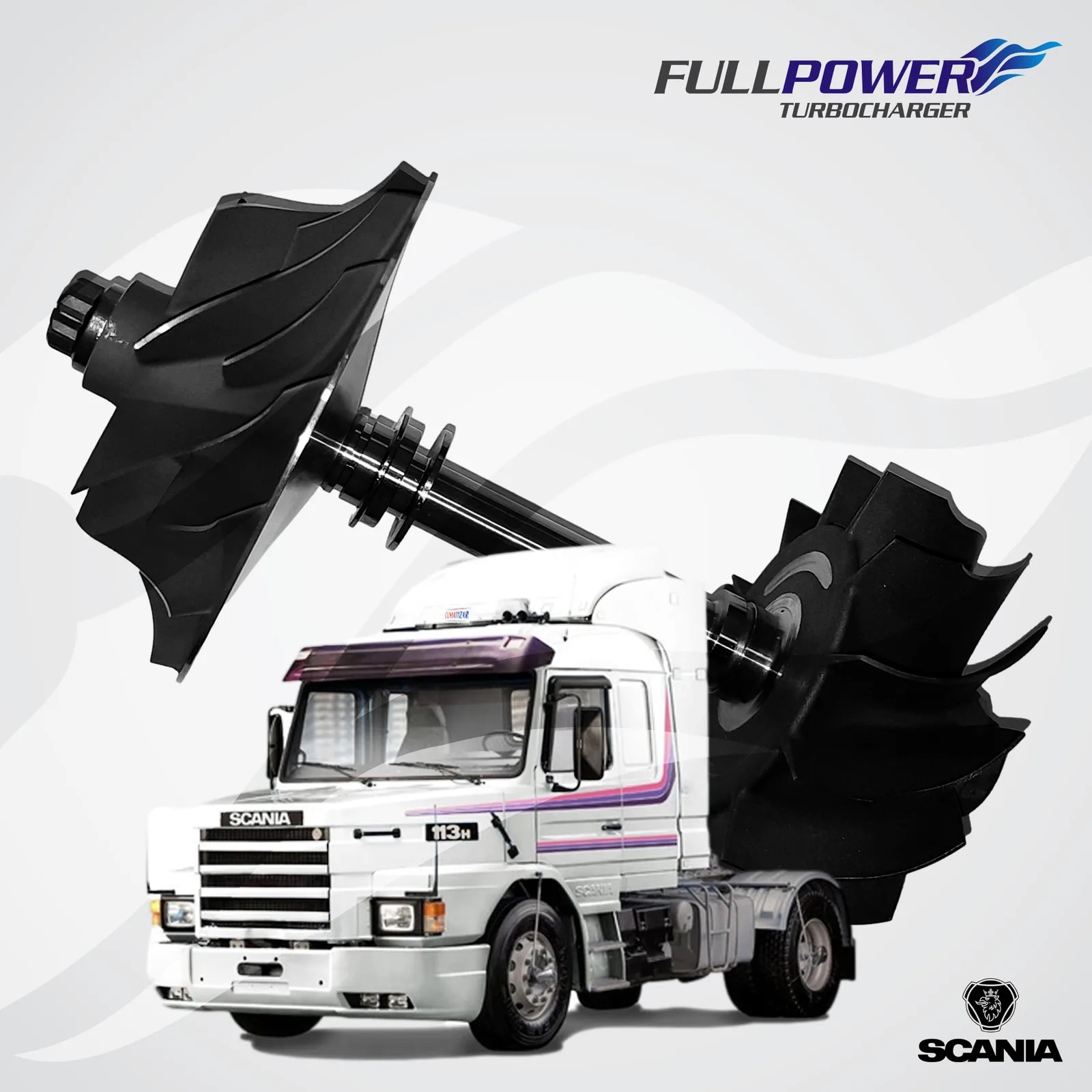 Eixo Rotor H2D / HX50 - SCANIA 112/113 - miniatura 7