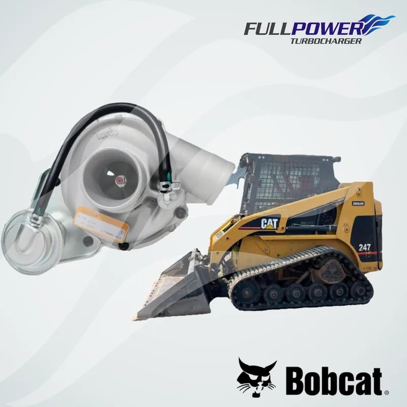 Turbina RHF4 - AS12 BOBCAT MINI EMPILHADEIRA - miniatura 1