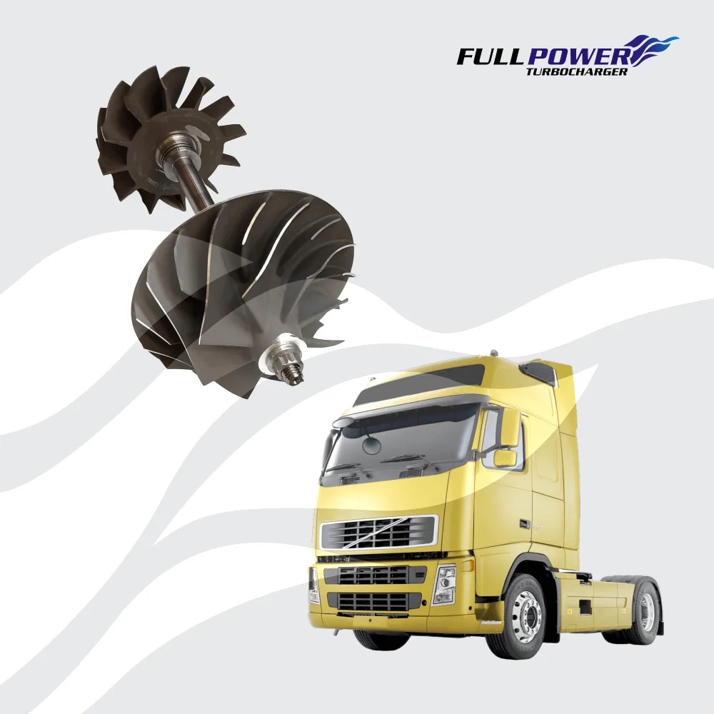 Eixo Rotor HE551W VOLVO FH16 D16 E3 T: 80MM - miniatura 5