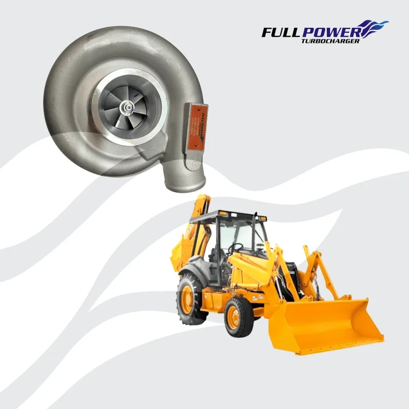 Turbina HX35 / H1C - F4000 CUMMINS 96 / 97 CASE 580L - miniatura 1